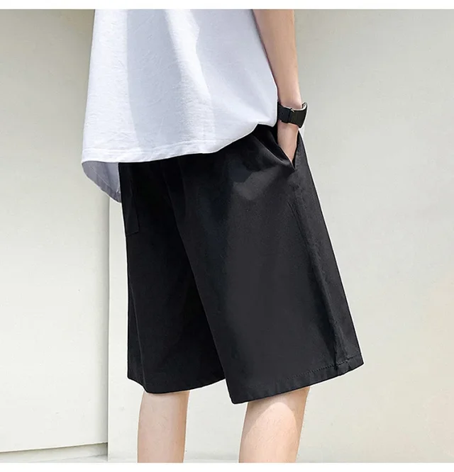 Men's Summer 2025 Oversize Straight Shorts Detail