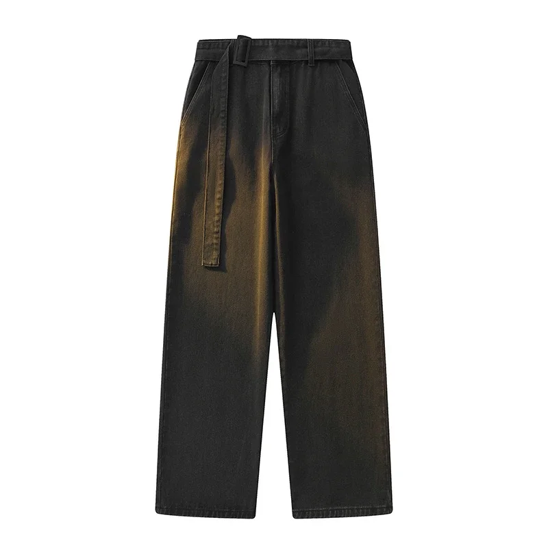 Retro Washed Jeans for Men