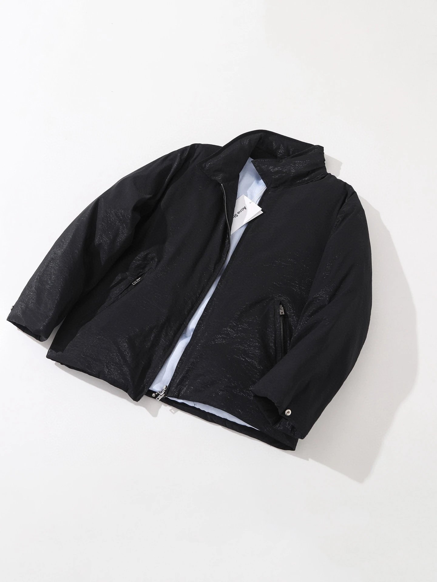 Arc'teryx Metal Wrinkle Nylon Satin Down Jacket photo 2