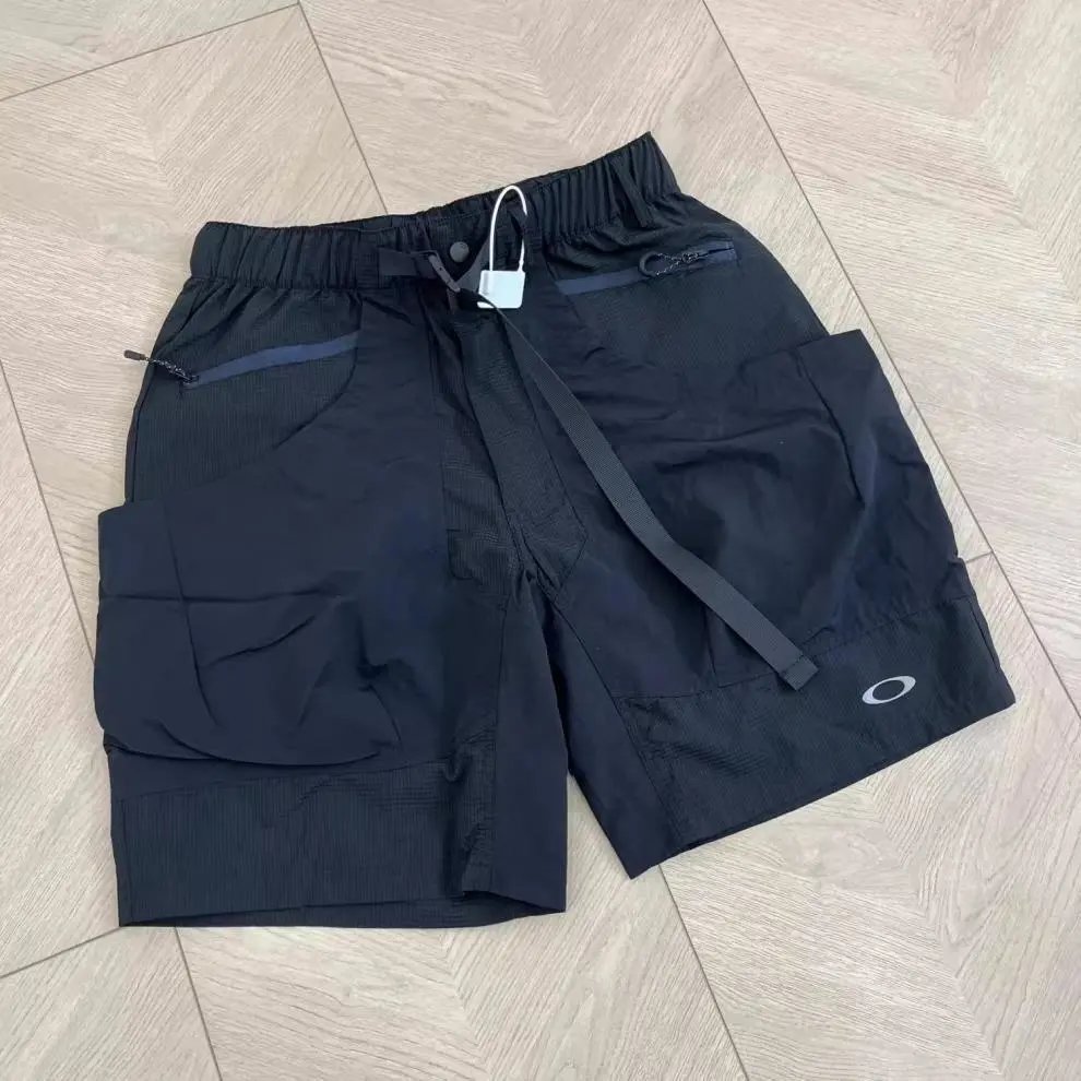 Vintage Letter Pocket Cargo Shorts photo 4