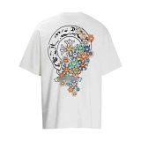 Unbranded Floral Smile Face Graphic T-Shirt [39 styles]