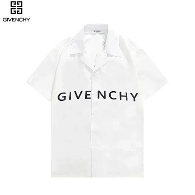 Givenchy Logo Print Short-Sleeve Shirt [4 styles]