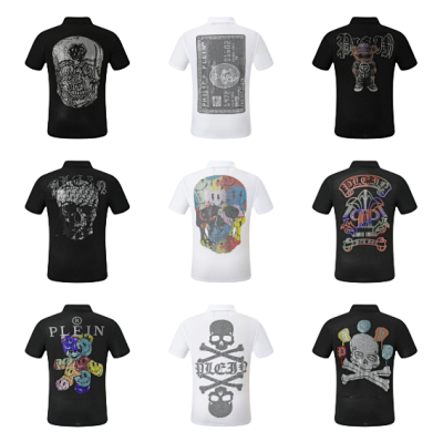 Philipp Plein Skull & Graphic Print Polo Shirts [40 styles]