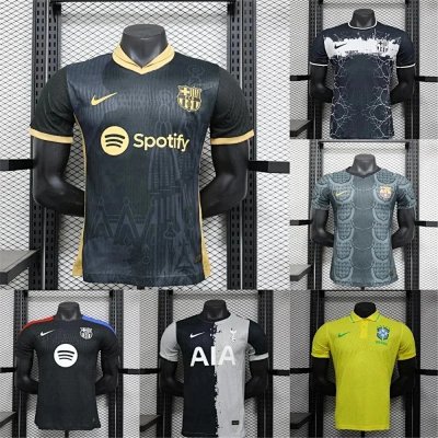 Nike FC Barcelona / Tottenham Hotspur / Brazil National Team Soccer Jerseys [29 styles]