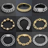 Hip-Hop Cuban Link Chain Bracelets [39 styles]