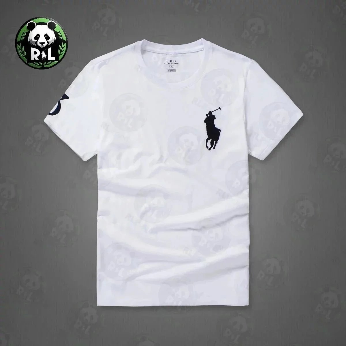 Polo Ralph Lauren T-Shirts Short-Sleeve Crewneck Big Pony T-Shirt — 18