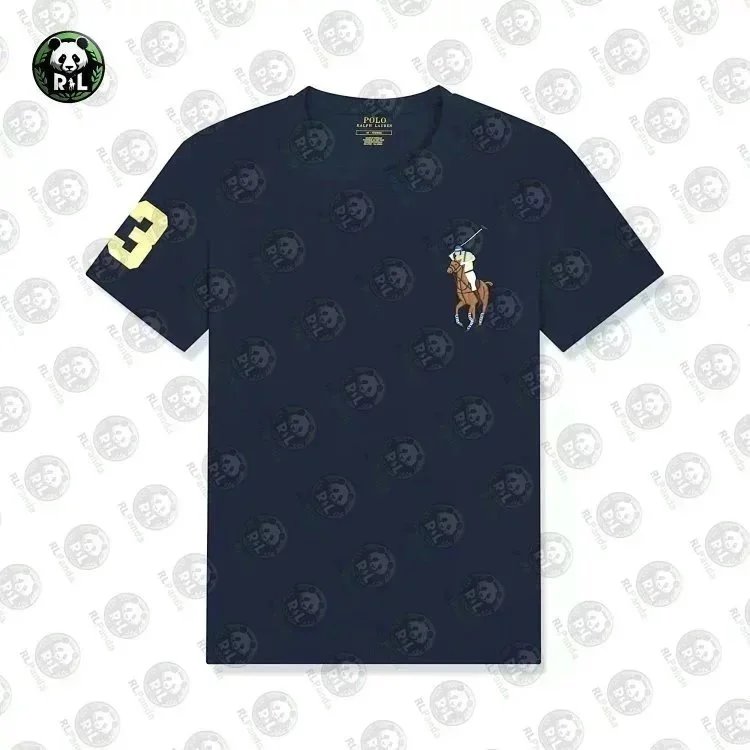 Polo Ralph Lauren T-Shirts Short-Sleeve Crewneck Big Pony T-Shirt — 21