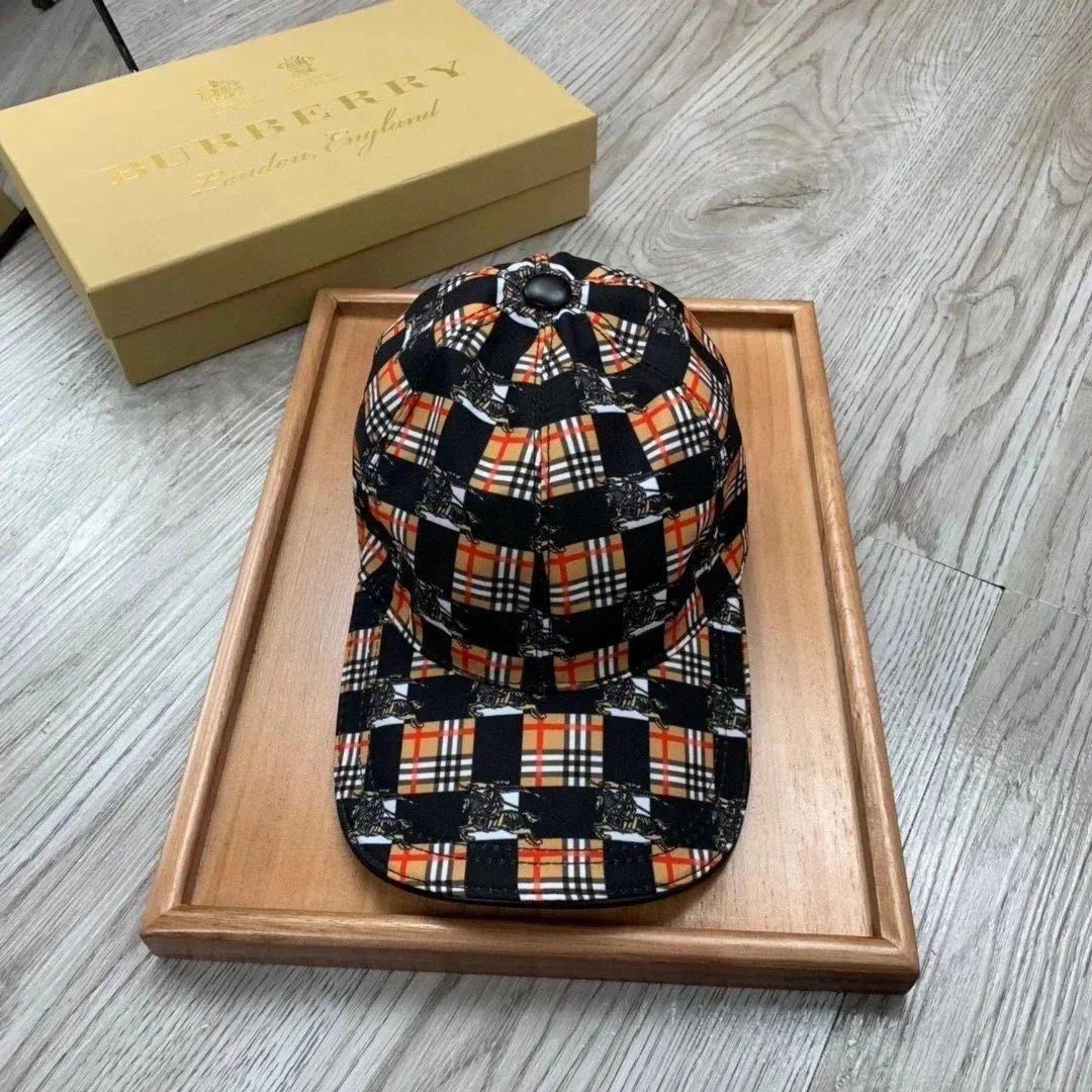 Burberry Hats Logo Baseball Cap — 40