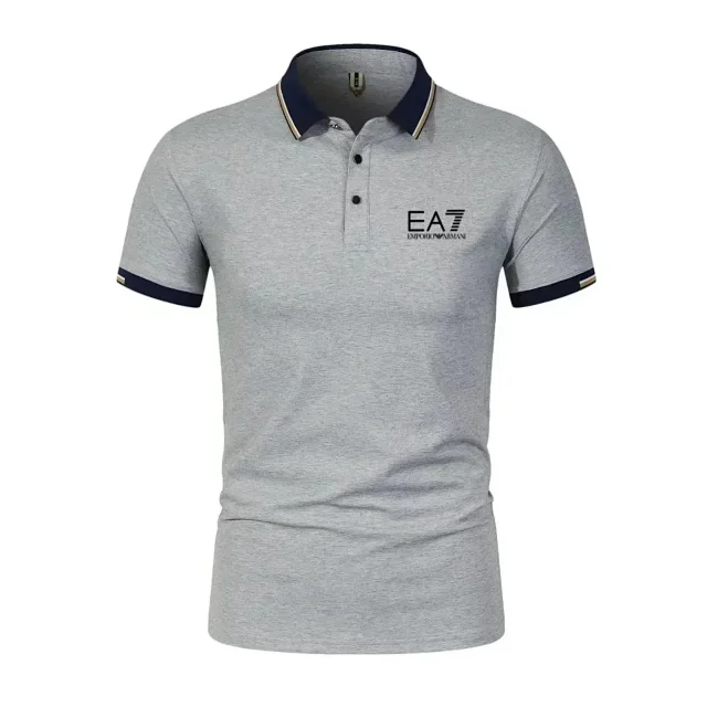 Emporio Armani Shirts EA7 short-sleeve logo polo shirt product detail image 4