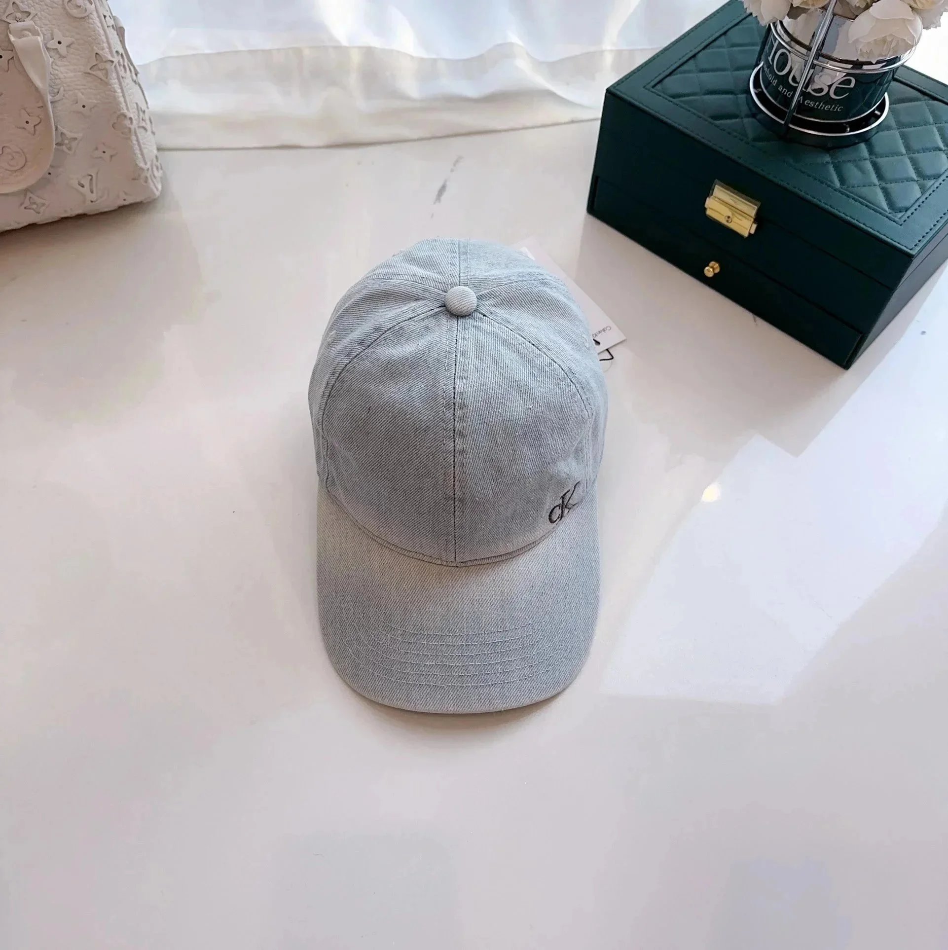 Calvin Klein Hats CK Logo Baseball Cap image 6