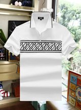 Fendi FF Logo Band Polo Shirt [4 styles]