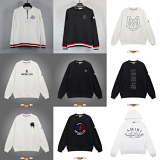 Moncler Logo Embroidered Sweatshirts [27 styles]