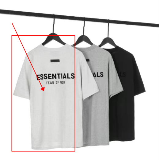 Fear of God T-Shirts ESSENTIALS logo graphic T-shirt image 8