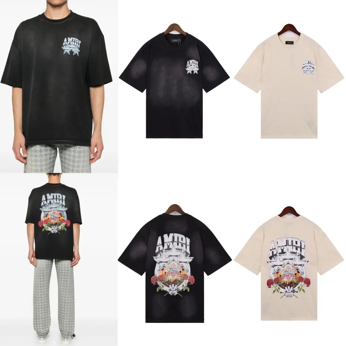 AMIRI Star Crest T-Shirt [2 styles]