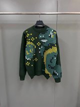 Prada Pixel Dragon Knit Sweater