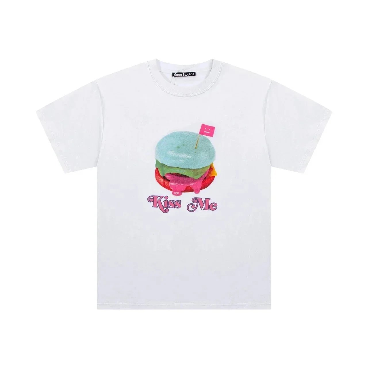 Acne Studios T-Shirts Assorted graphic and striped crew-neck styles — 17