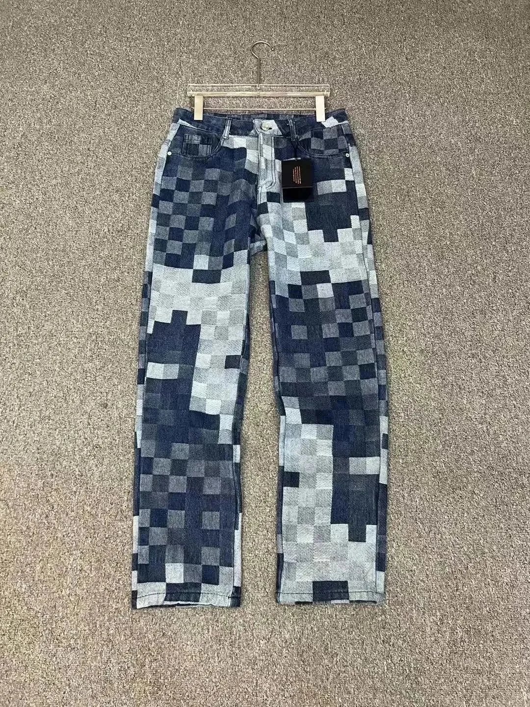 Louis Vuitton Jeans Monogram Pocket Design — 21