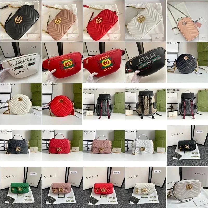 Gucci GG Marmont Mini Shoulder Bag, Belt Bag, Crossbody & Backpack Collection [40 styles]