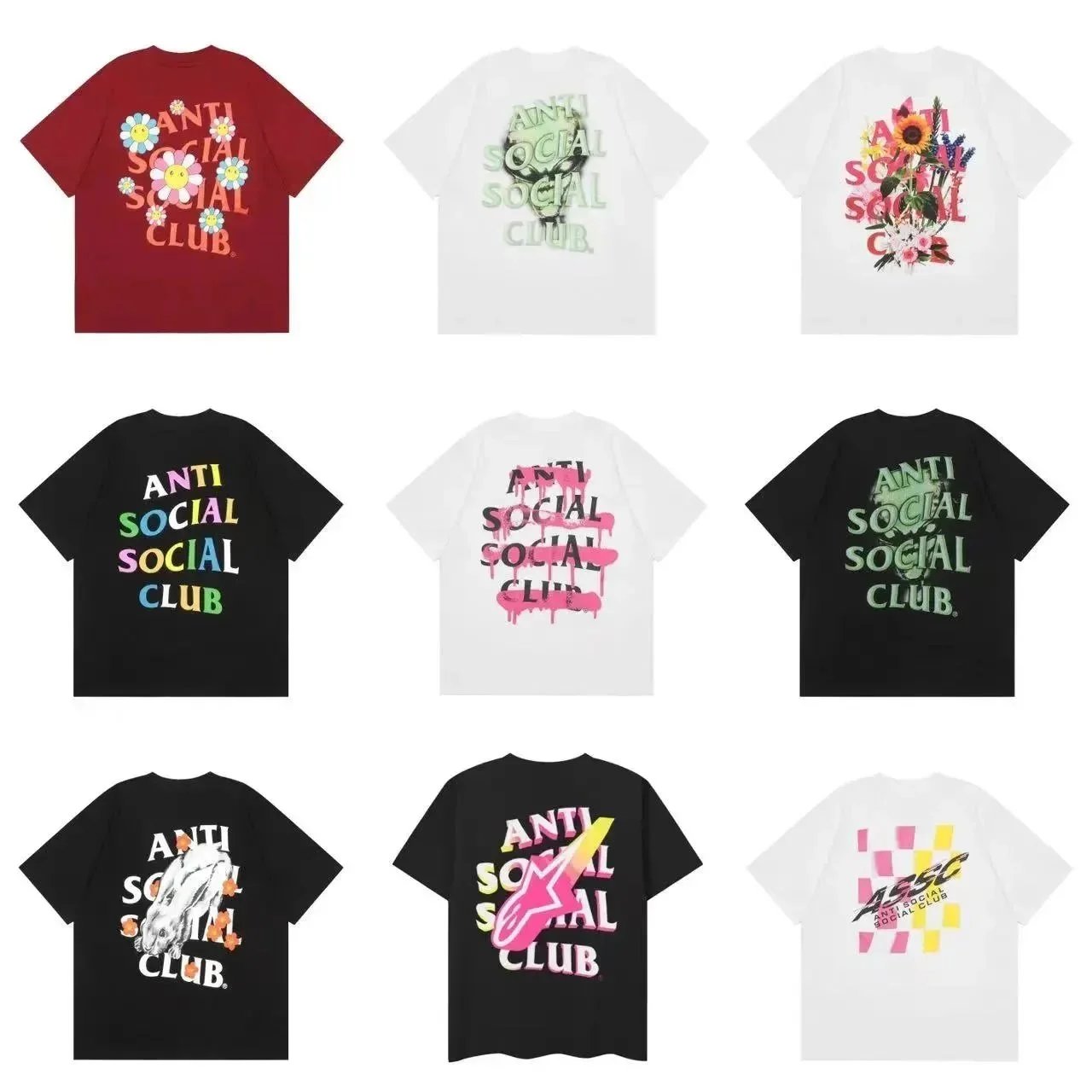 Anti Social Social Club Graphic T-Shirts [33 styles]