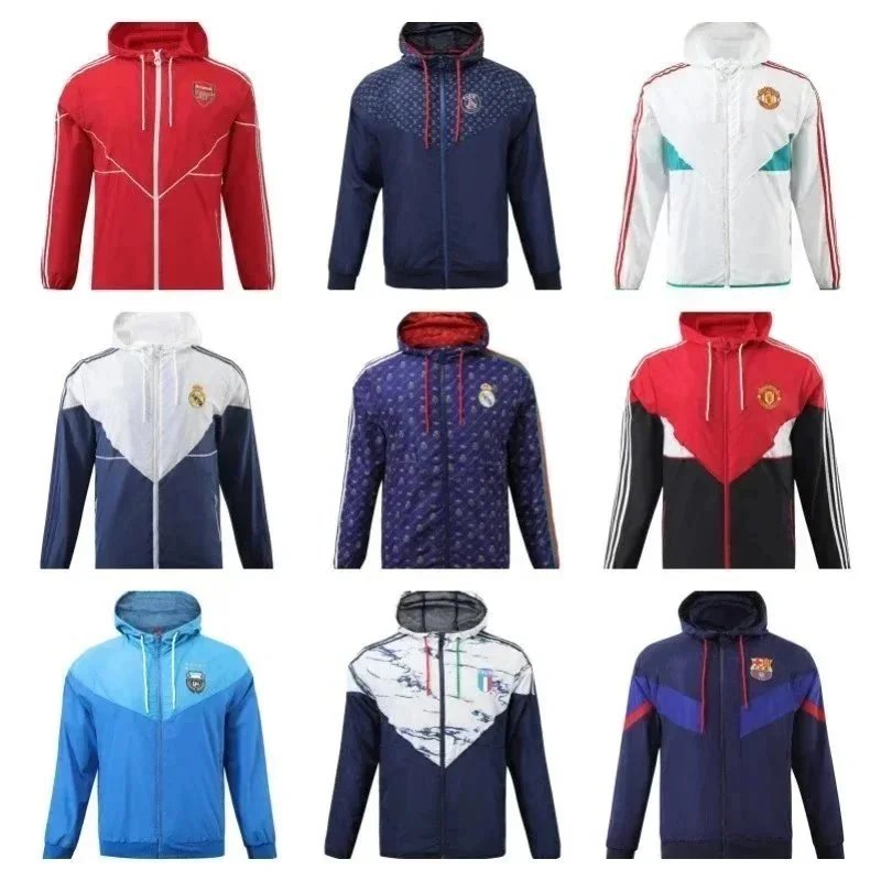 Football Club Windbreaker Jackets [25 styles]