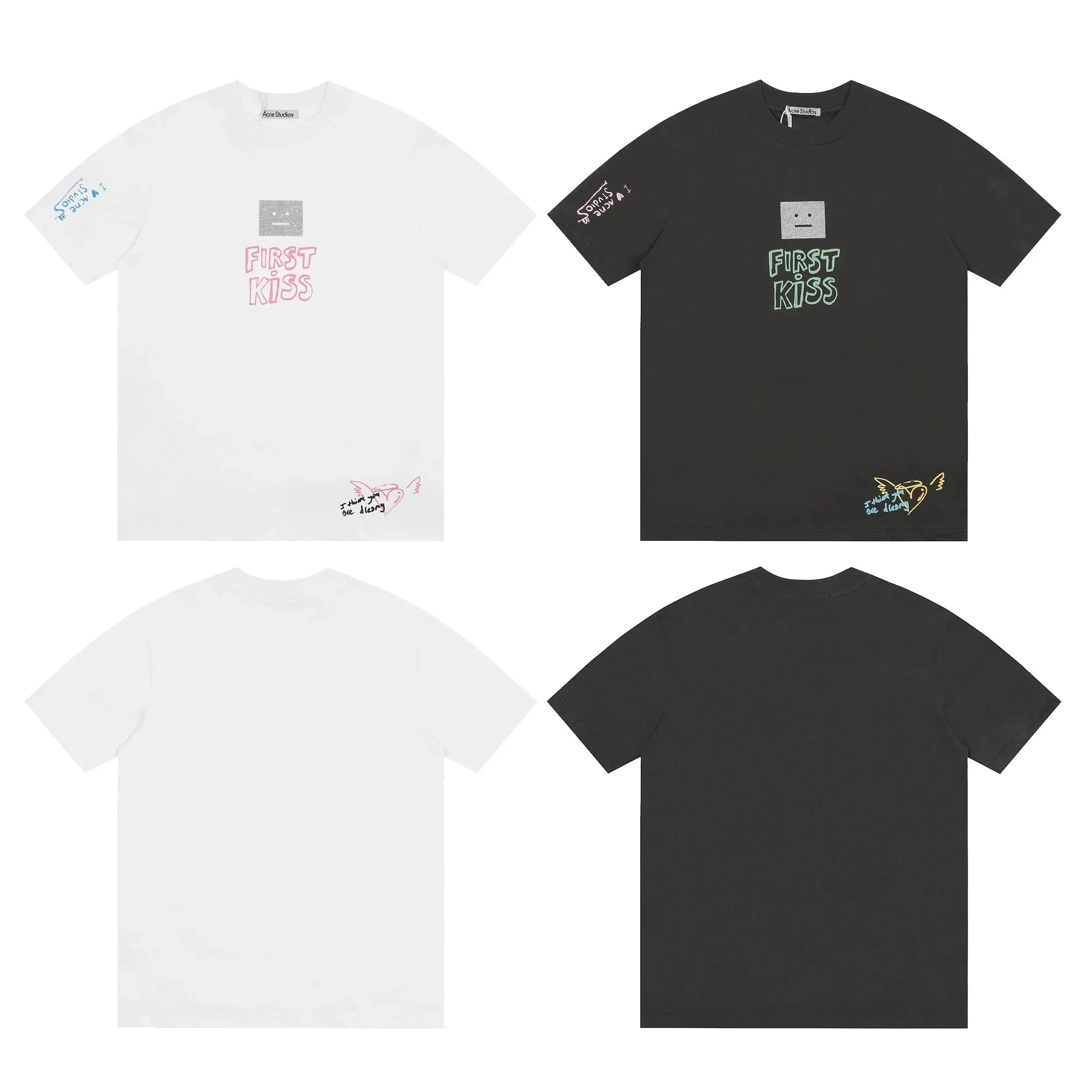 Acne Studios T-Shirts Assorted graphic and striped crew-neck styles image 6