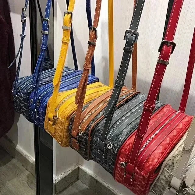 Goyard Crossbody Bags Goyardine Monogram Zip Bag product detail image 3