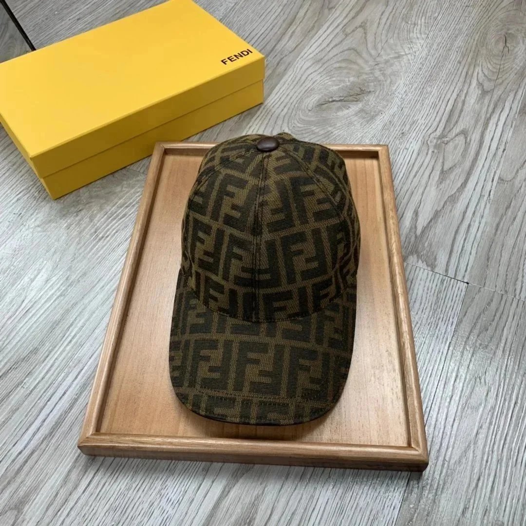 Fendi Hats FF monogram baseball cap image 4