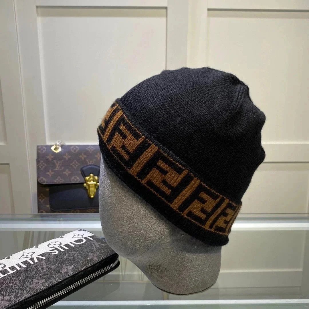 Fendi Hats FF monogram baseball cap — 28