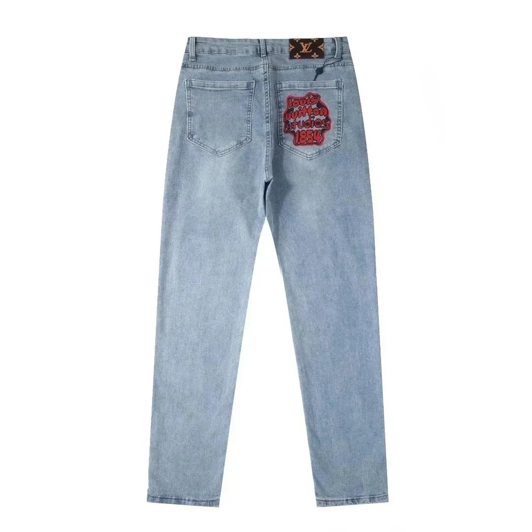 Louis Vuitton Jeans Monogram Pocket Design — 16