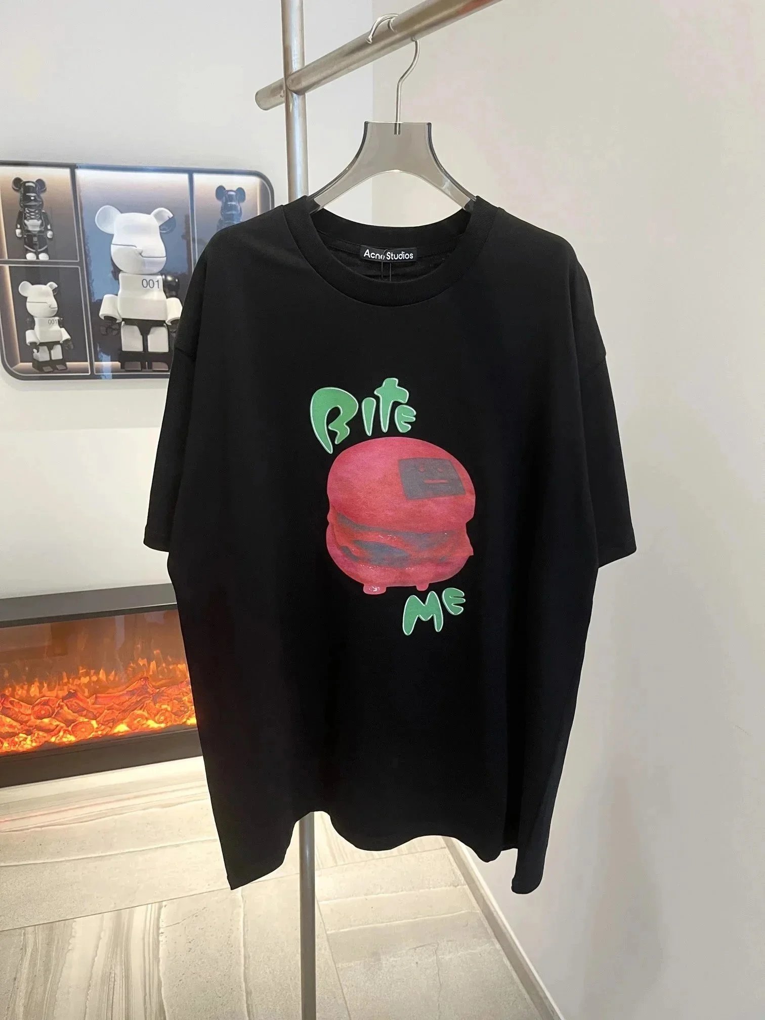 Acne Studios T-Shirts Assorted graphic and striped crew-neck styles — 19