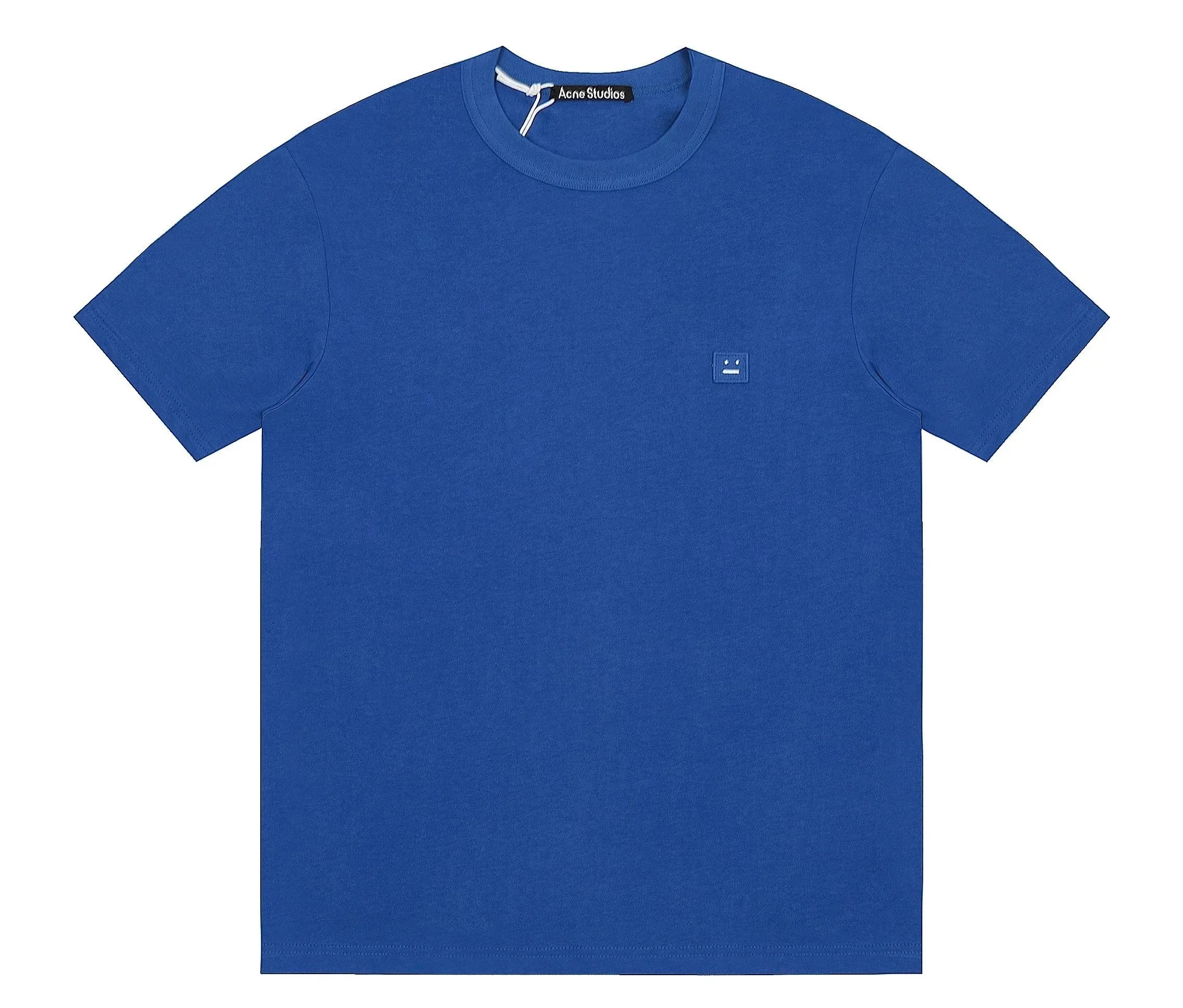 Acne Studios T-Shirts Face Patch Oversized T-Shirt — 8