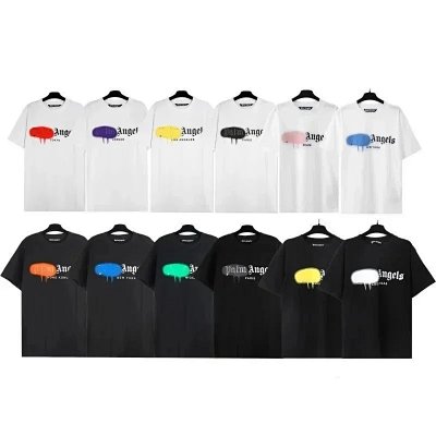 Palm Angels Spray Paint Logo T-Shirt [40 styles]