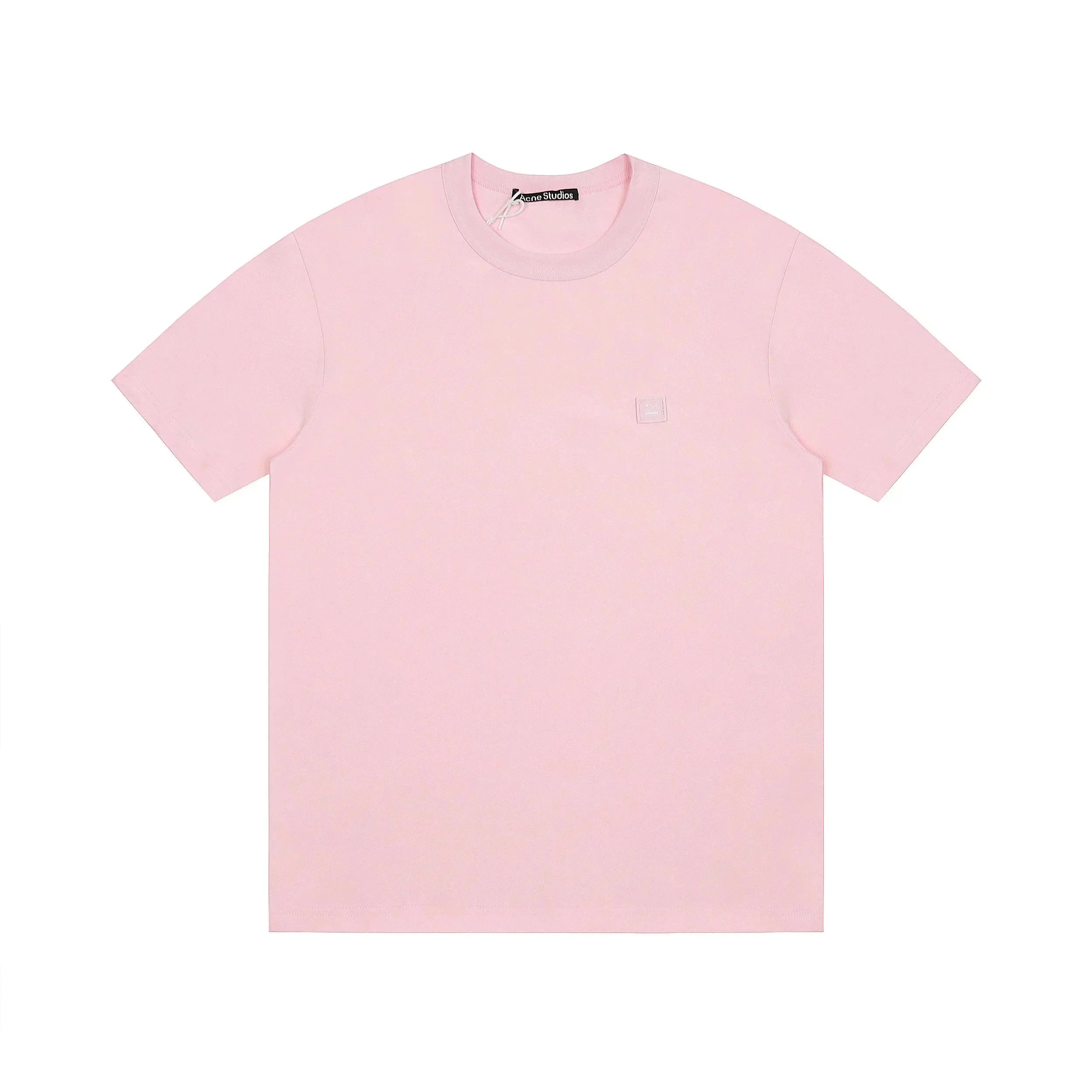 Acne Studios T-Shirts Face Patch Oversized T-Shirt — 10