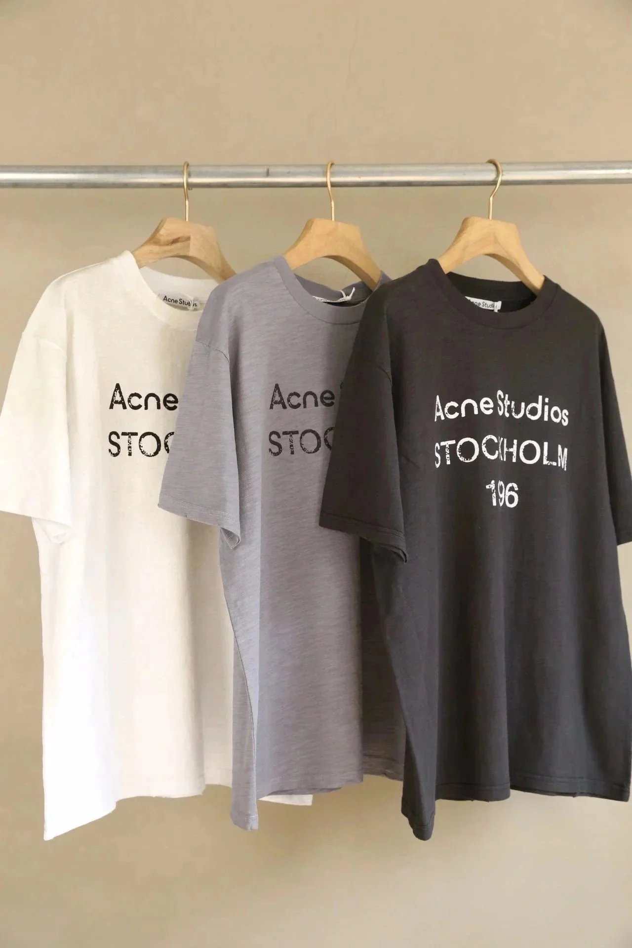 Acne Studios T-Shirts Assorted graphic and striped crew-neck styles image 3