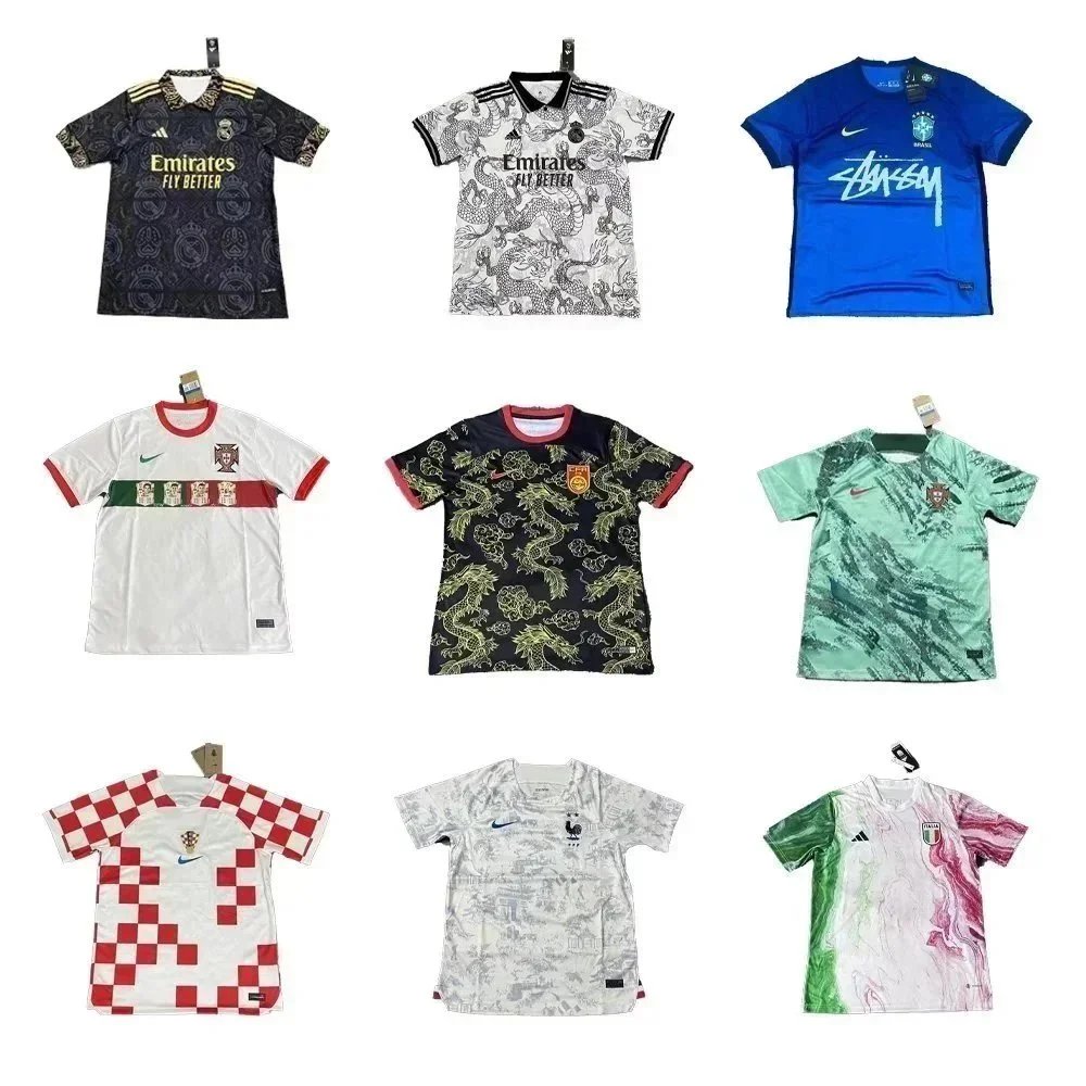 Various National & Club Football Jerseys [38 styles]