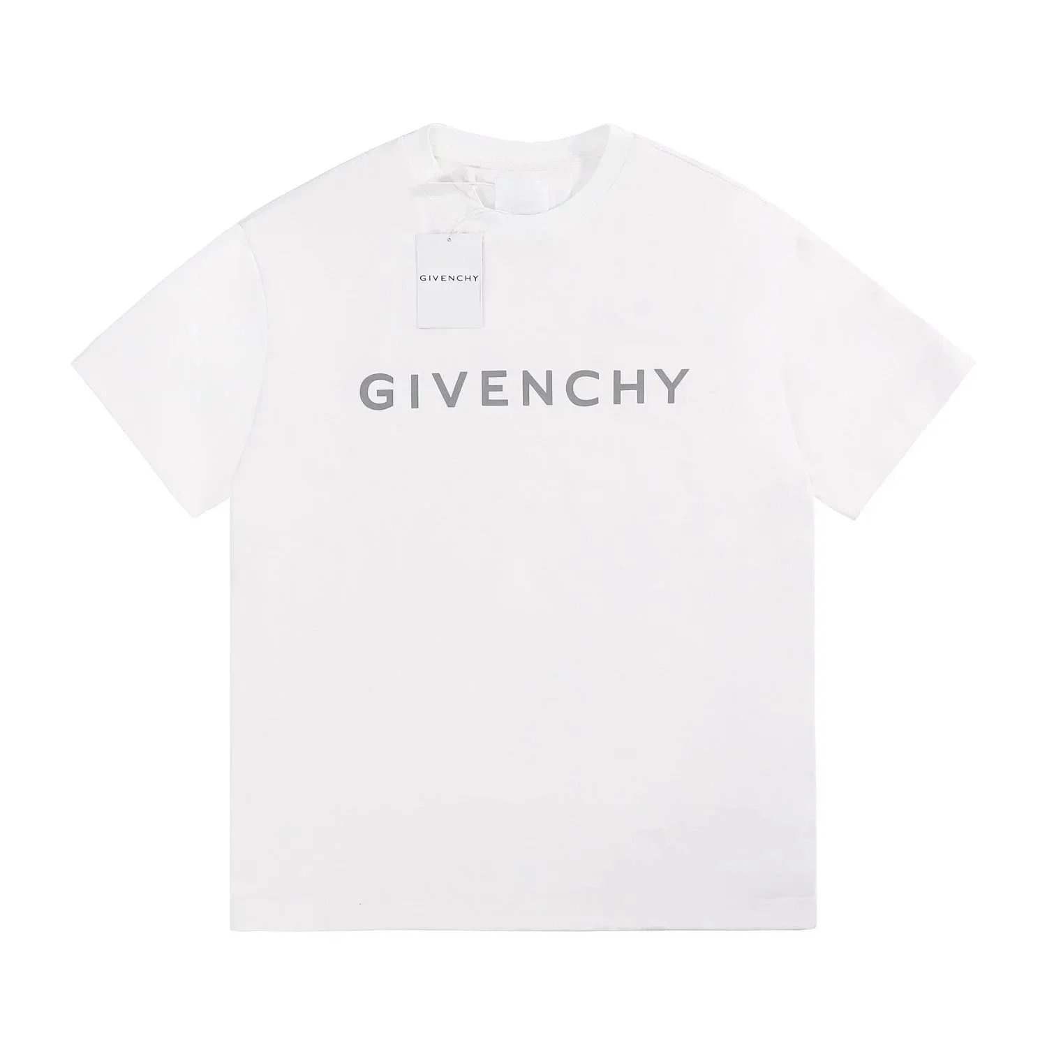 Givenchy T-Shirts Short-Sleeve Crewneck Logo T-Shirt image 11