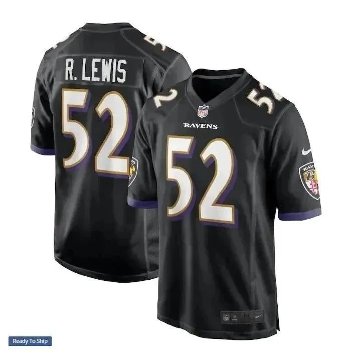 Nike Baltimore Ravens Ray Lewis #52 Game Jersey [27 styles] | 7496756012