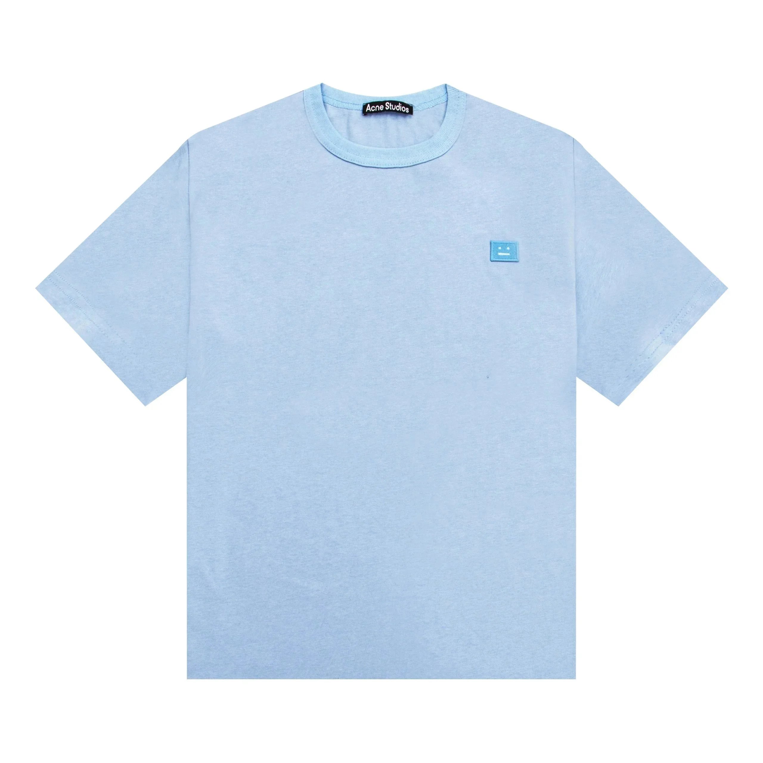 Acne Studios T-Shirts Face Patch Oversized T-Shirt — 16