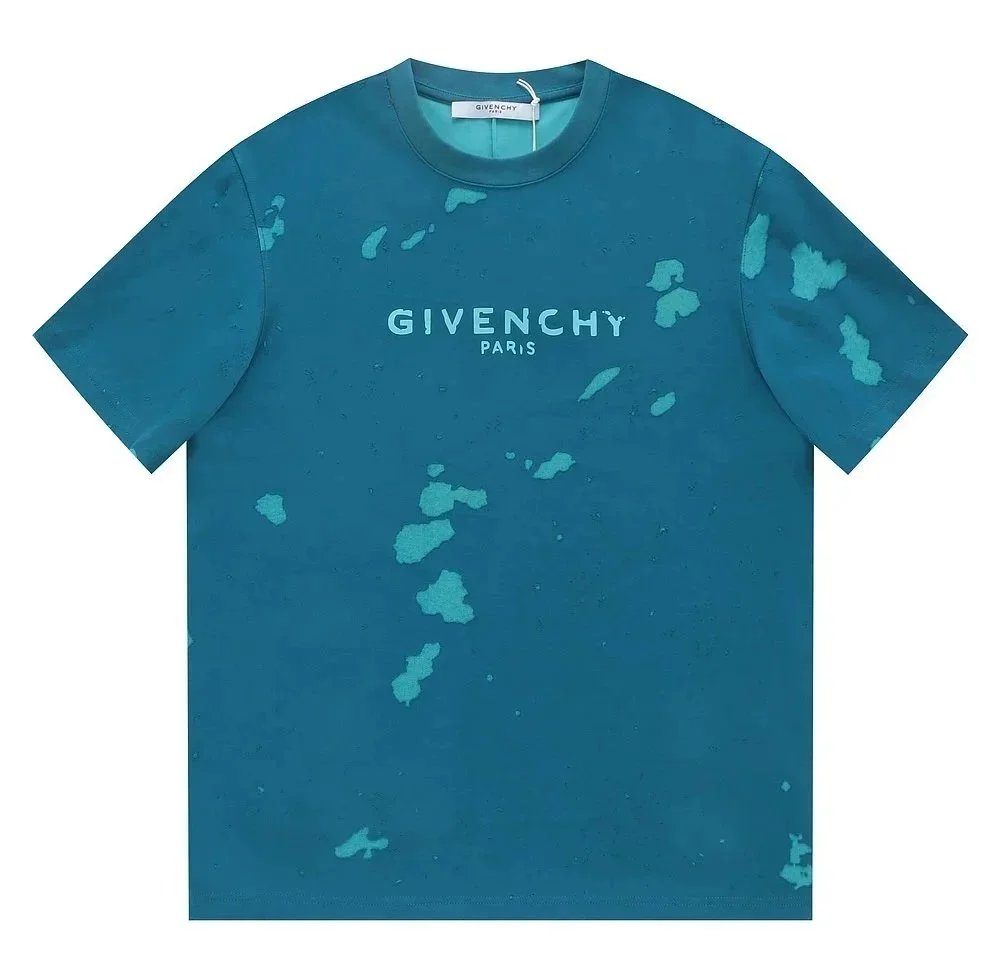 Givenchy T-Shirts Short-Sleeve Crewneck Logo T-Shirt — 26