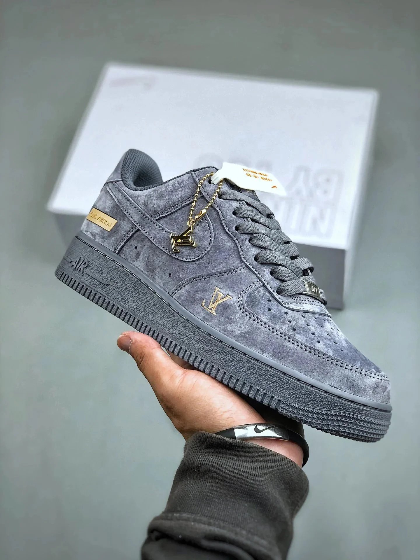 Louis Vuitton x Nike Air Force 1 Sneakers