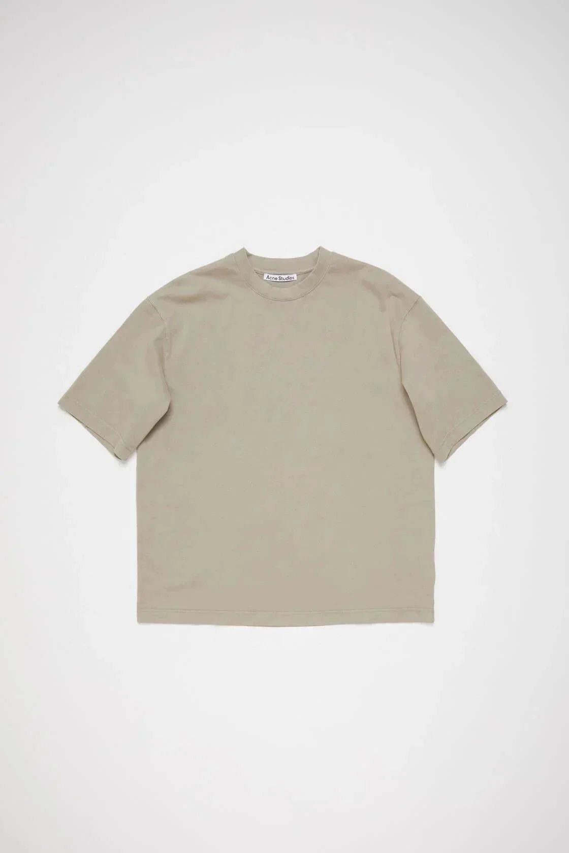 Acne Studios T-Shirts Face Patch Oversized T-Shirt — 21