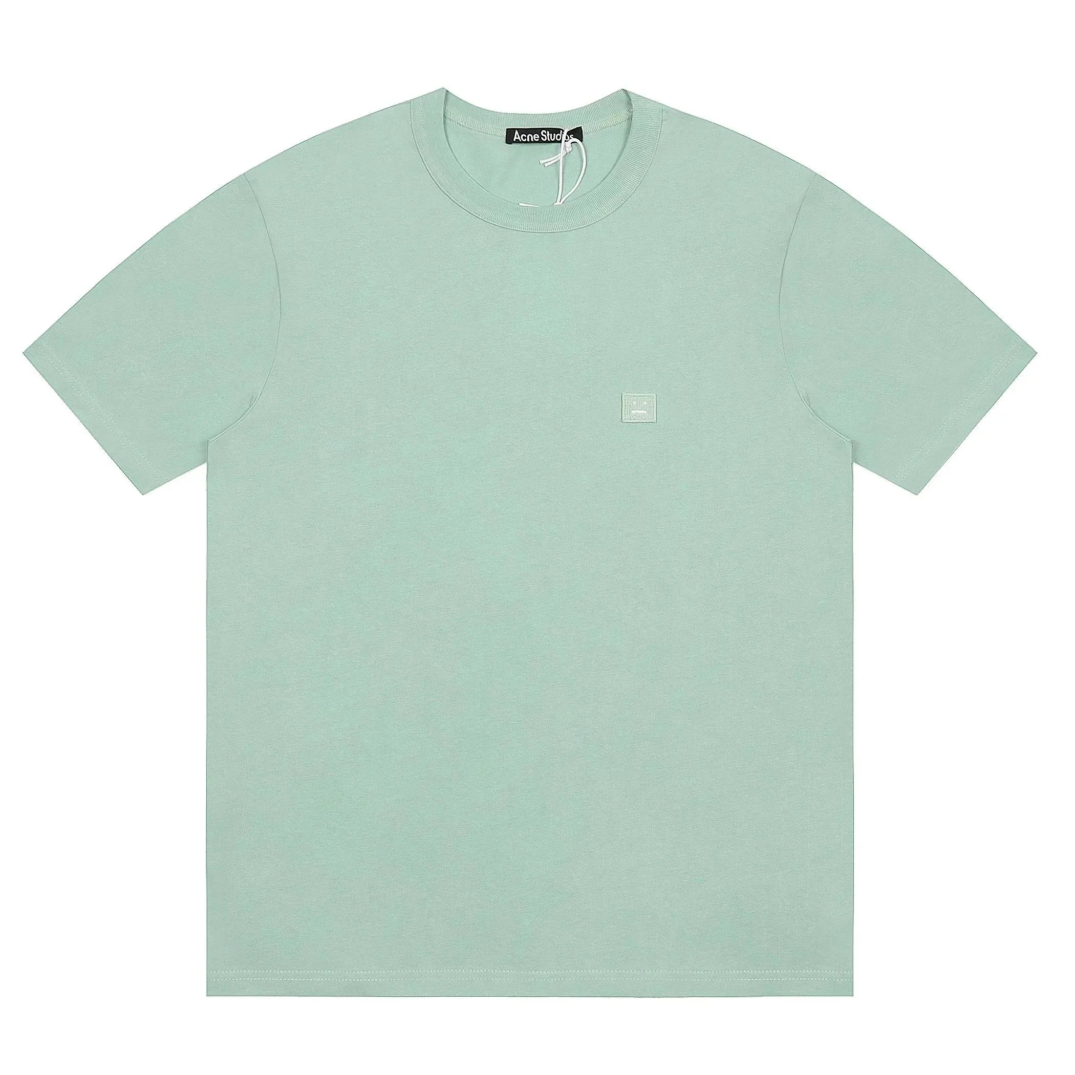 Acne Studios T-Shirts Face Patch Oversized T-Shirt — 4