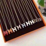Hermès Mini H Pendant Necklace [8 styles]
