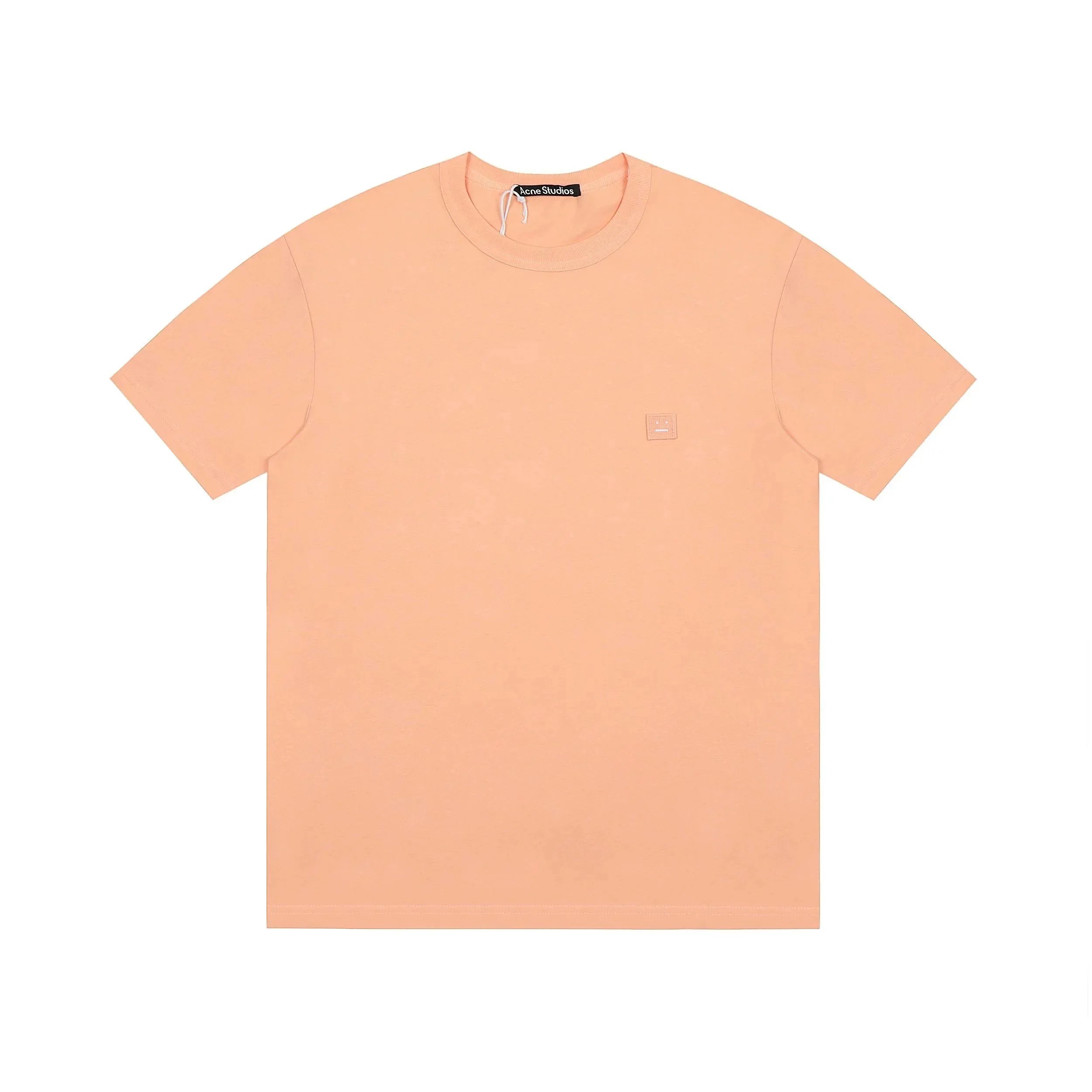 Acne Studios T-Shirts Face Patch Oversized T-Shirt — 9