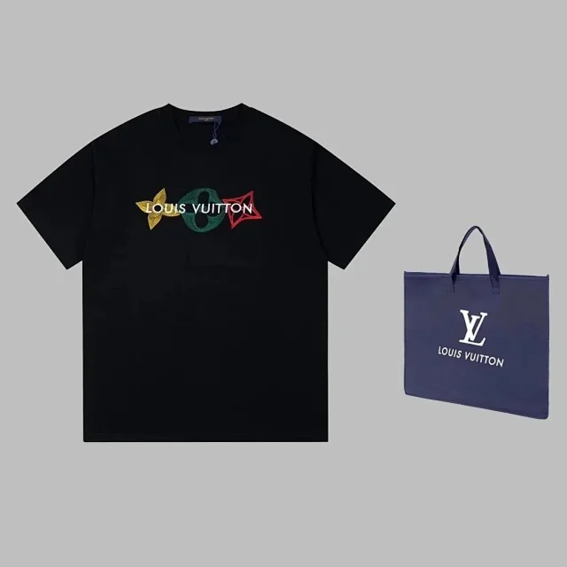 Louis Vuitton T-Shirts Short-Sleeve Logo T-Shirt product detail image 9