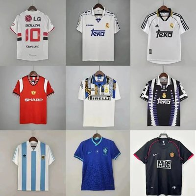 Vintage Football Club Jerseys [40 styles]
