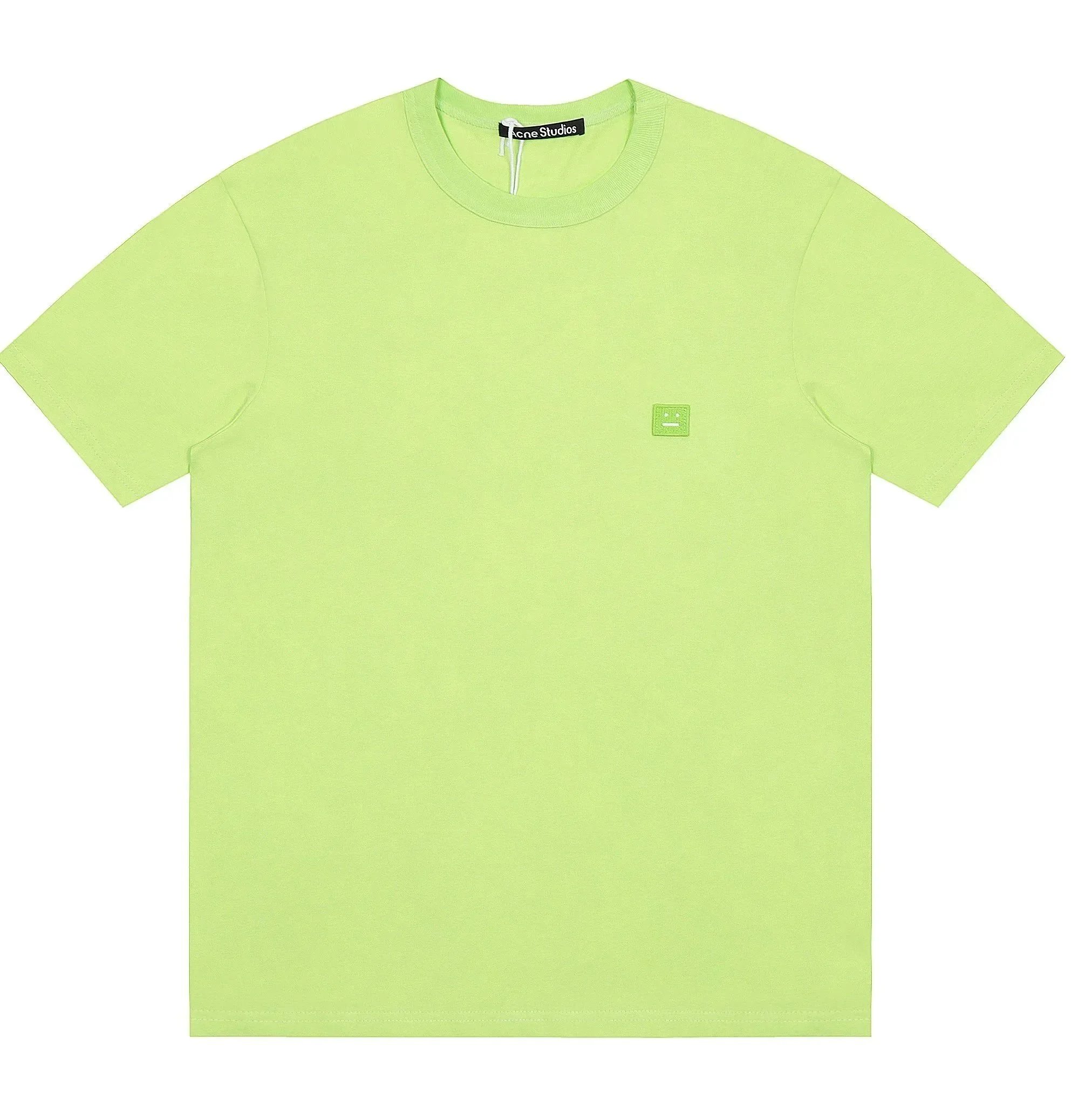 Acne Studios T-Shirts Face Patch Oversized T-Shirt — 5
