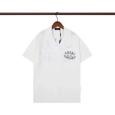 AMIRI Logo Print Short-Sleeve Button-Up Shirt [36 styles]
