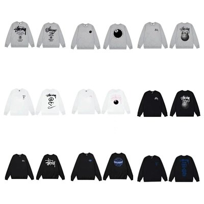 Stussy Classic Crewneck Sweatshirts [37 styles]