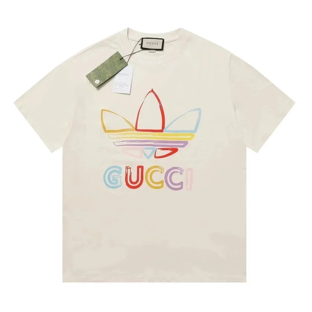 Gucci T-Shirts Short-Sleeve Logo Graphic image 7
